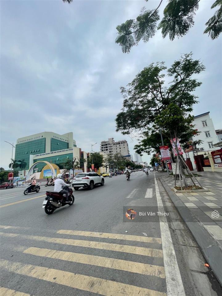 Mặt đường lạch tray  73m2, view công viên cây xanh, giá 19,5 tỷ
