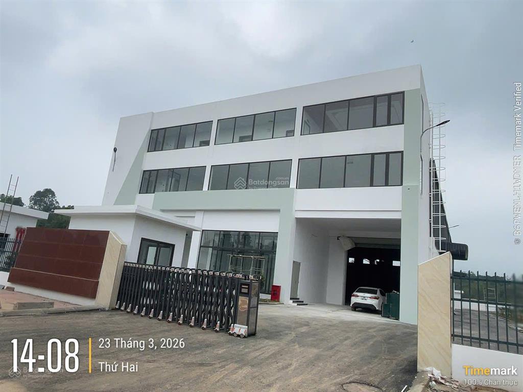 Cho thuê kho xưởng 2.940m² tại kcn tam dương 2, vĩnh phúc có nhà điều hành 3 tầng