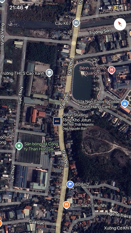 Đất mặt đường trần phú  p. cao xanh  tp. hạ long