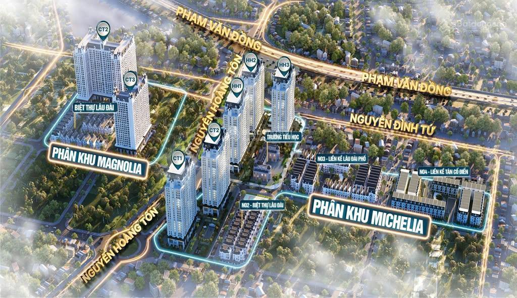 Bán biệt thự  liền kề dự án jade square vị trí kinh doanh đường rộng  giá chuyển nhượng tốt nhất