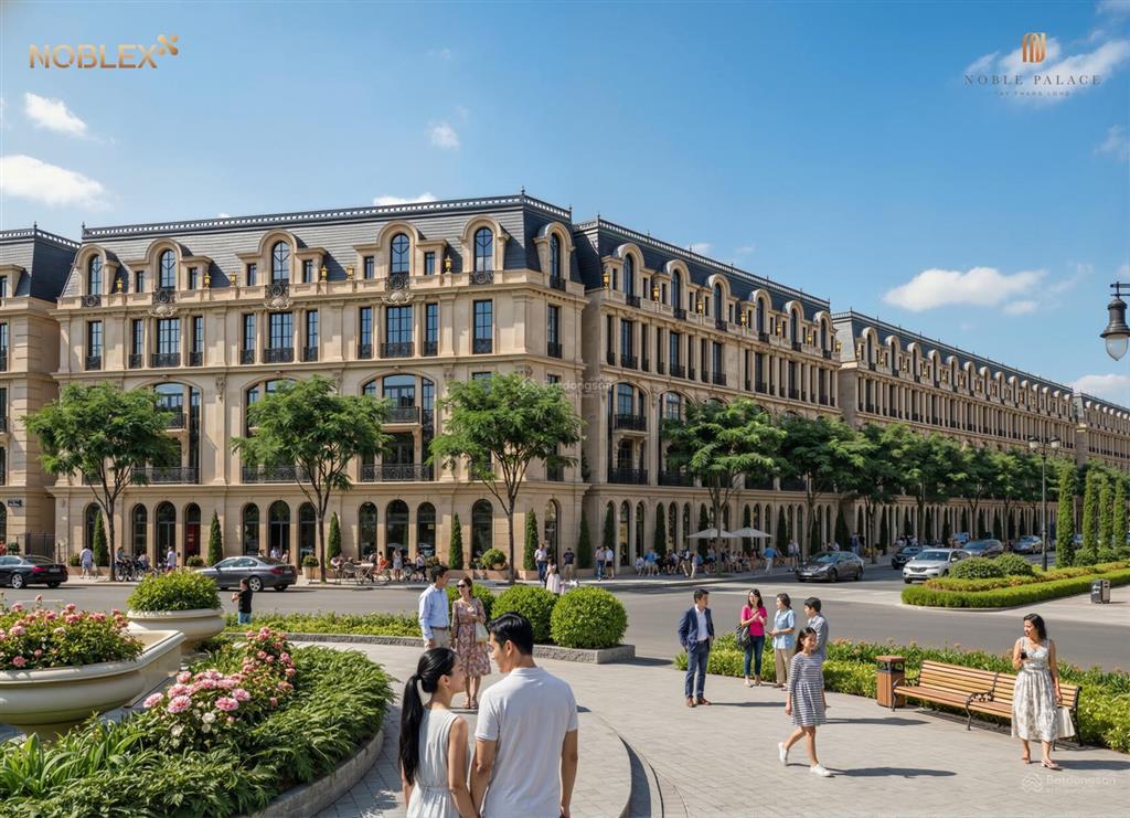 Bán liền kề căn góc 63.8m2 xây 5 tầng đường 30m * 24m noble palace tây thăng long giá tốt