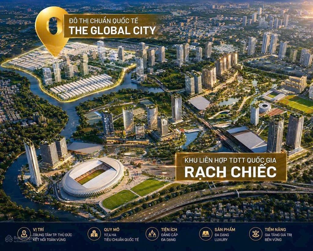 Shophouse the global  42 tỏi  trực tiếp cđt