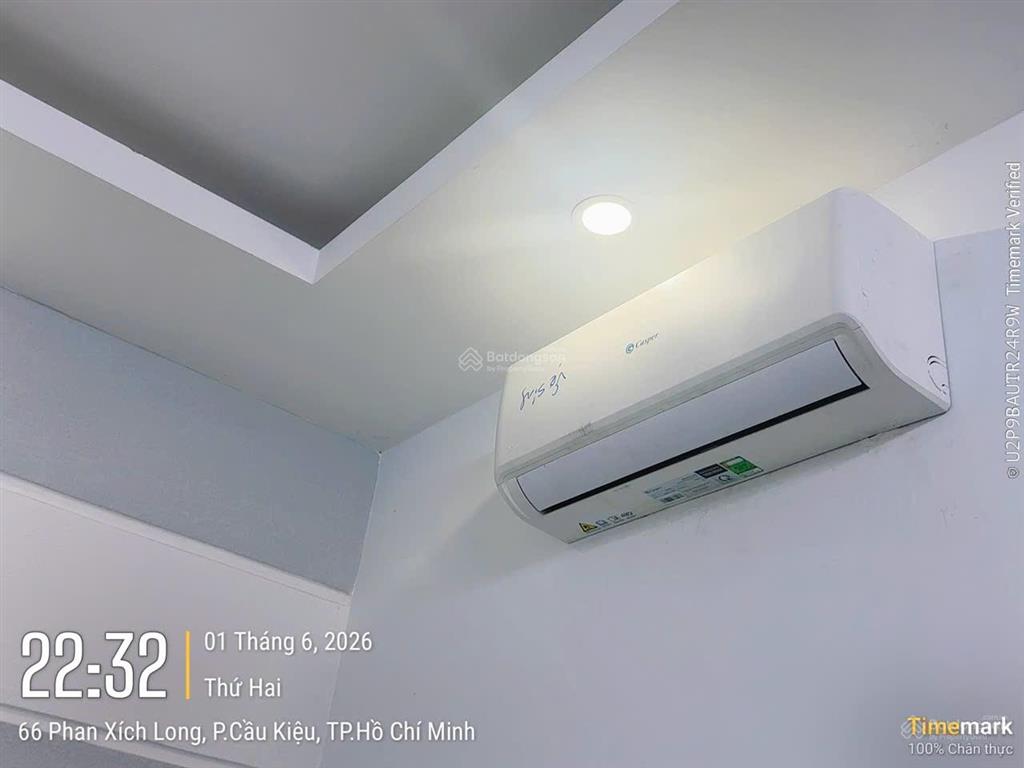 Thật 100% giảm giá 3.99triệu/tháng phòng studio 25m² có cửa sổ full nội thất khu phan xích long p2