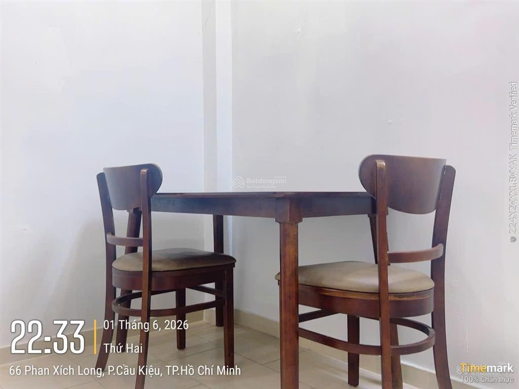 Thật 100% giảm giá 3.99triệu/tháng phòng studio 25m² có cửa sổ full nội thất khu phan xích long p2