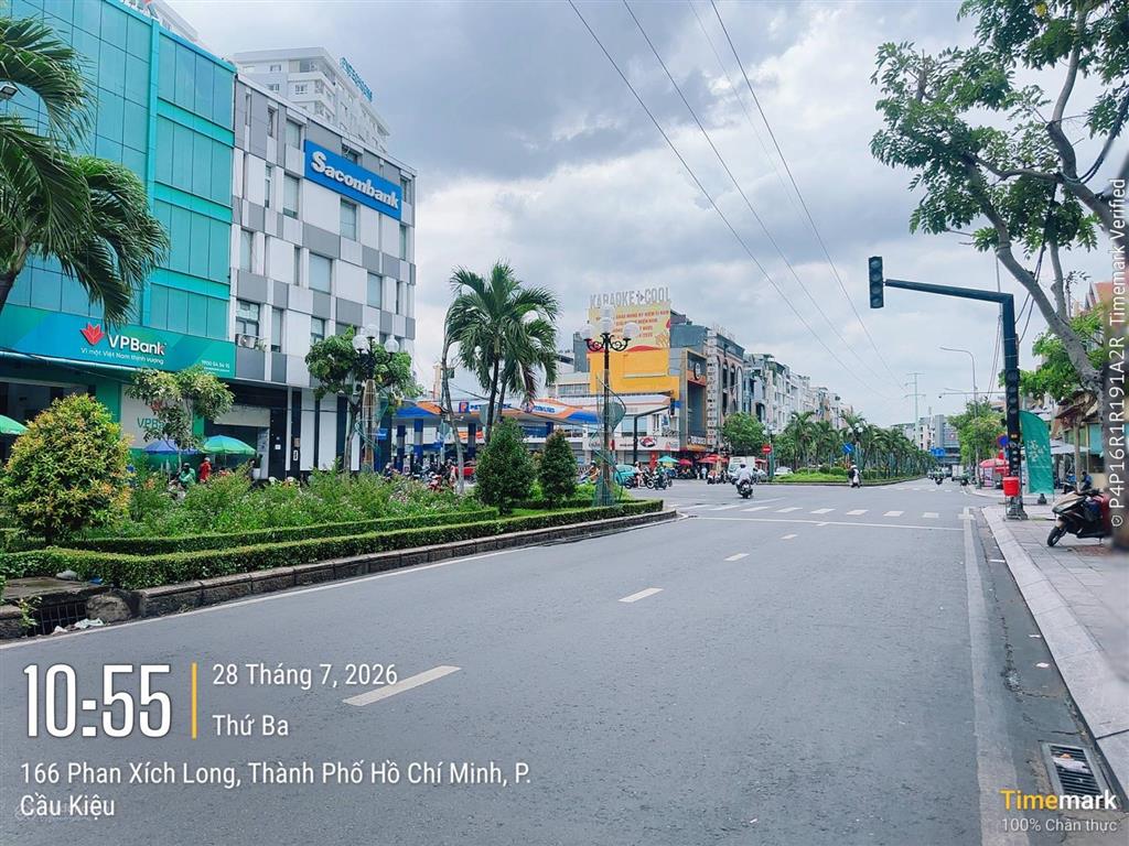 Rẻ, chỉ 230 triệu/tháng. cho thuê tòa nhà mặt tiền 12m x 18m hầm 5 tầng phan xích long, p. 2, pn