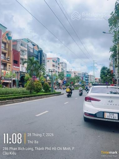 Thật 100% giá rẻ tòa nhà 220 triệu/tháng. mặt tiền 12m x 18m, hầm 5 lầu phan xích long, p.2 pn