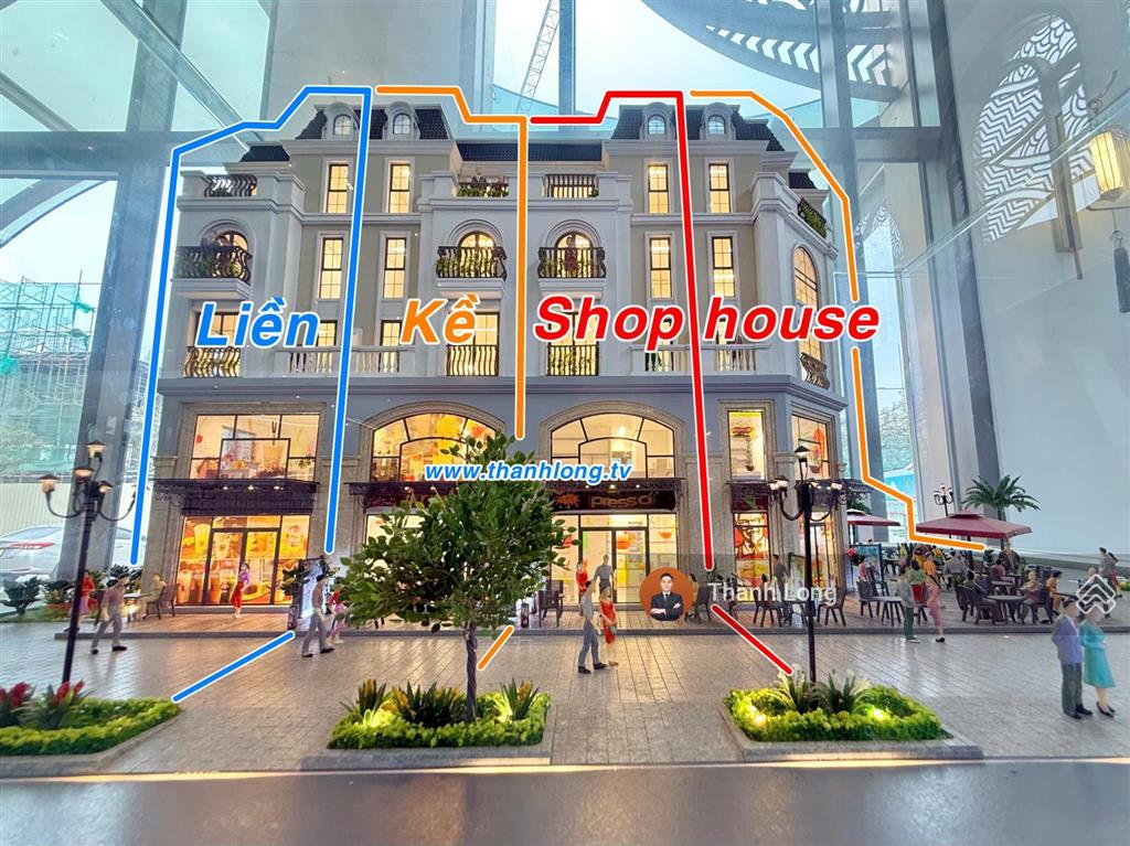 Quỹ căn biệt thự đơn lập, song lập, nhà phố townhouse & shophouse trực tiếp cđt không chênh, sẵn sổ