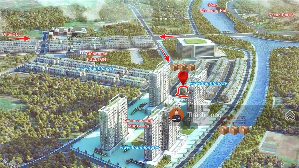 Duy nhất 1 lô dinh thự đơn lập vườn fullton hạng sang, thông tầng phòng khách, garage 3 ô tô & vườn