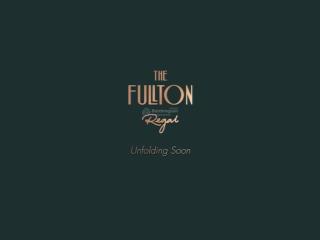 Sắp xuất hiện di sản truyền đời fullton regal (gđ2) với dòng dinh thự compound diện tích lớn ra mắt