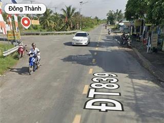 Bán 2880m2 thổ vườn mặt tiền đường nhựa tại đức huệ, long an