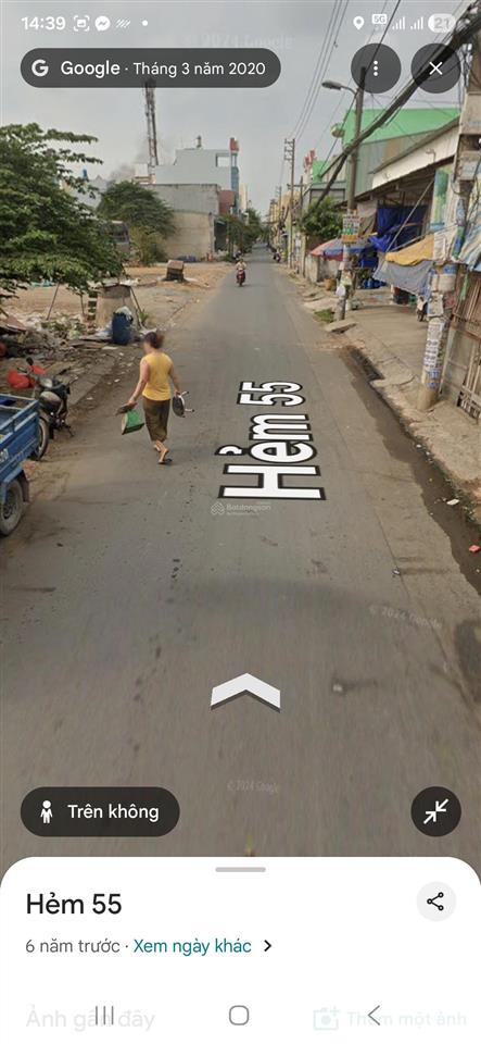 Bán đất 4 x 20m, ngay hương lộ 2, hẻm 8m kinh doanh, full thổ cư giá 4.95 tỷ