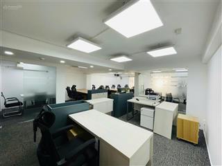 Văn phòng 90m2 full nội thất ở trần quang khải giá rẻ chỉ 19$/m2