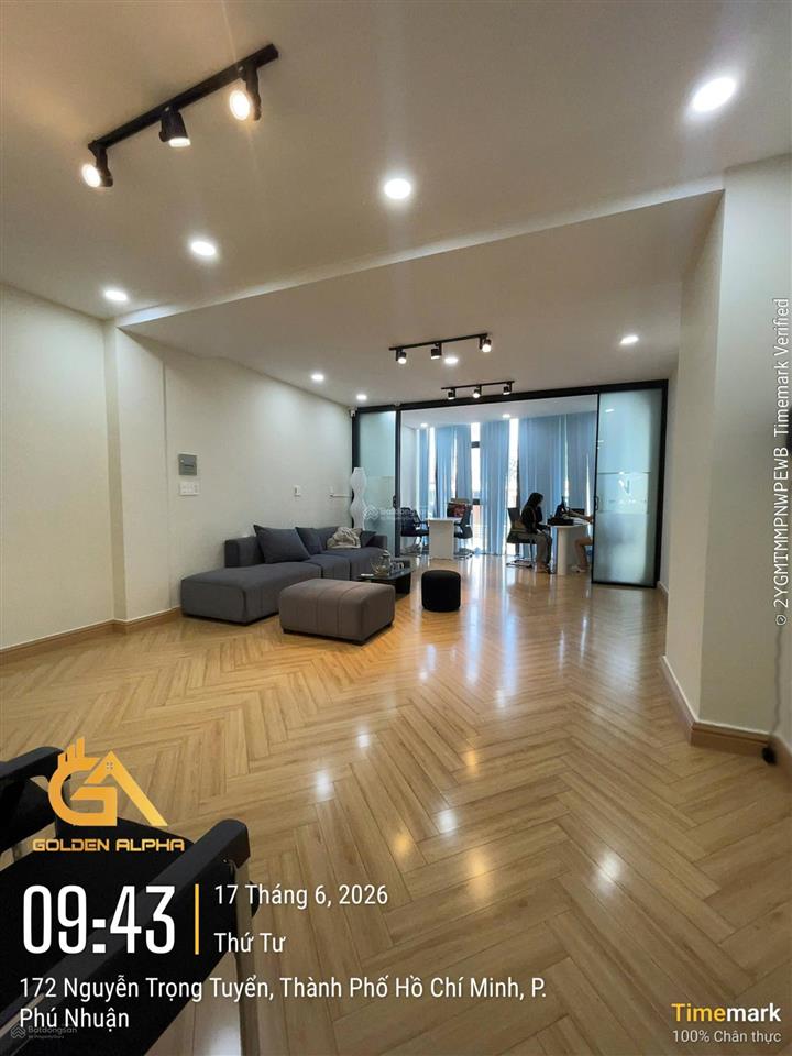 Cho thuê văn phòng 50m² full fitout đẹp ở nguyễn trọng tuyển giá chỉ 11 triệu/th