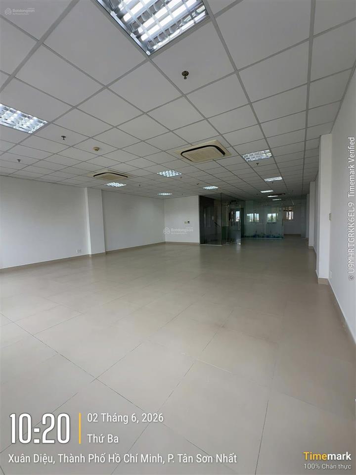 Cho thuê văn phòng 160m² quận tân bình giá chỉ 21 triệu