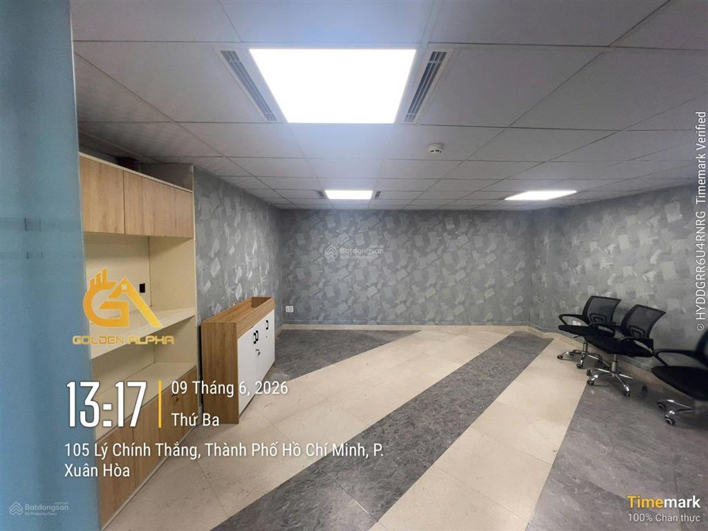 Cho thuê văn phòng 70m2 lý chính thắng giá chỉ 23 triệu