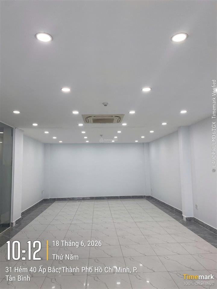Cho thuê văn phòng 100m² giá tốt chỉ 17 triệu tại tân bình