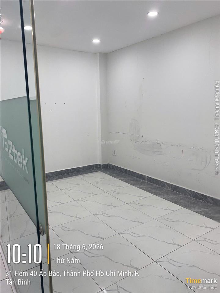 Cho thuê văn phòng 100m² giá tốt chỉ 17 triệu tại tân bình