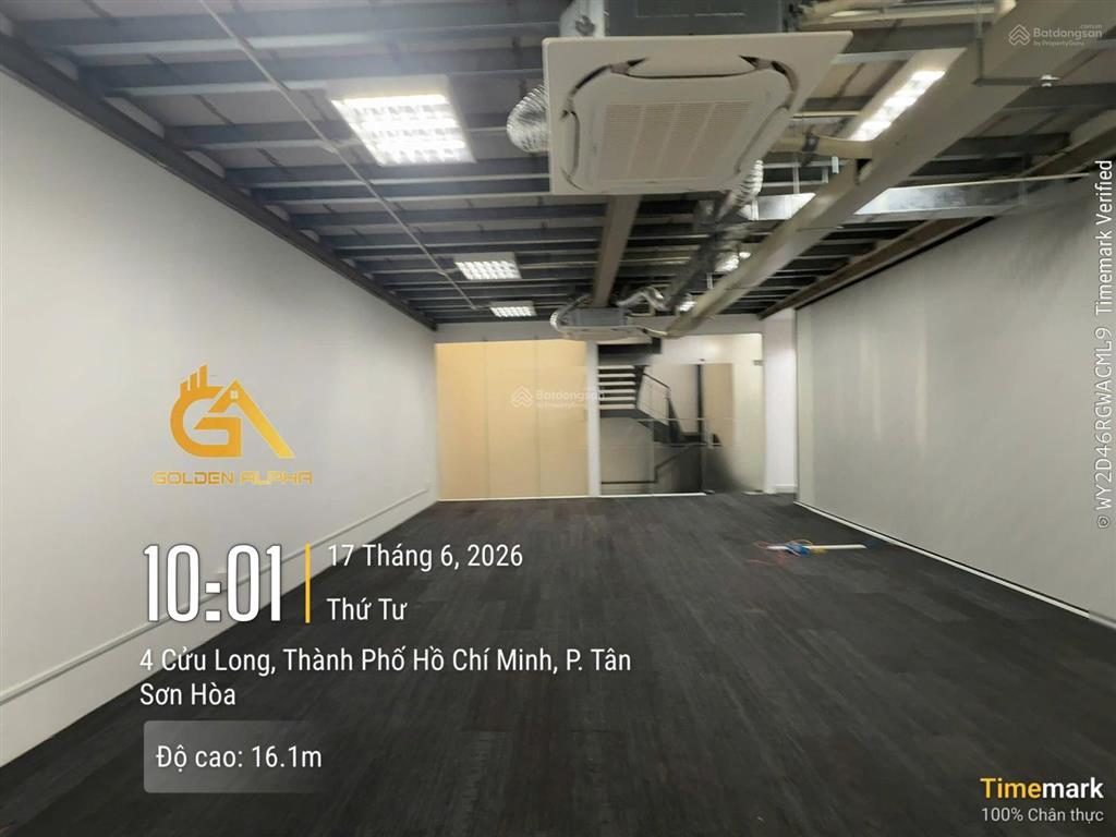 Cho thuê văn phòng 58m2 ở cửu long, giá chỉ 13 triệu