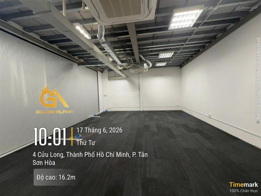 Cho thuê văn phòng 58m2 ở cửu long, giá chỉ 13 triệu