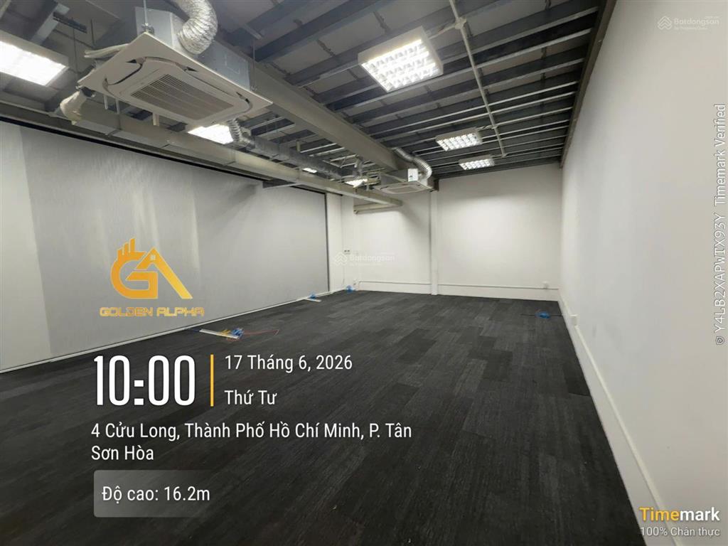 Cho thuê văn phòng 58m2 ở cửu long, giá chỉ 13 triệu