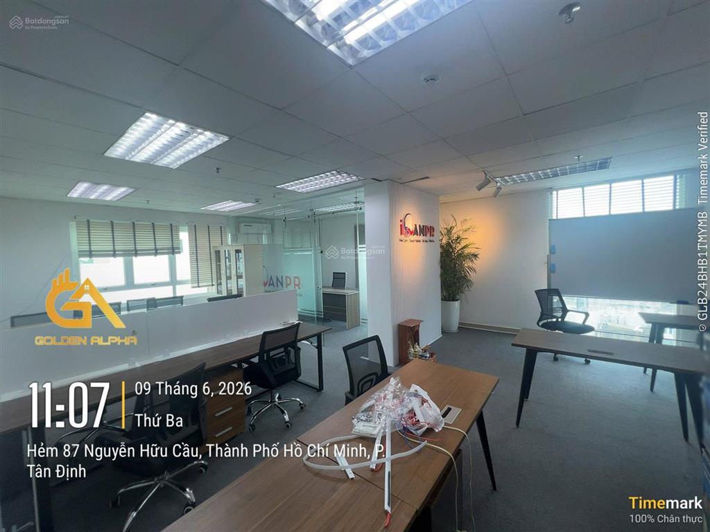 Cho thuê văn phòng 85m² full nội thất ở quận 1 giá chỉ 23 triệu