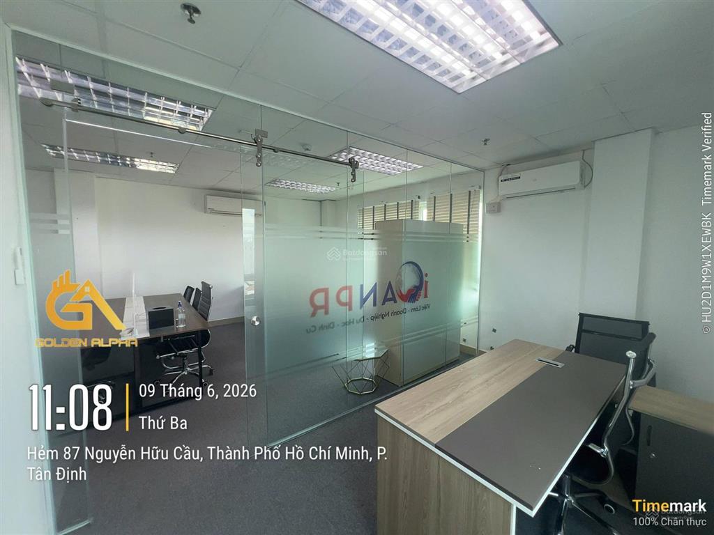 Cho thuê văn phòng 85m² full nội thất ở quận 1 giá chỉ 23 triệu