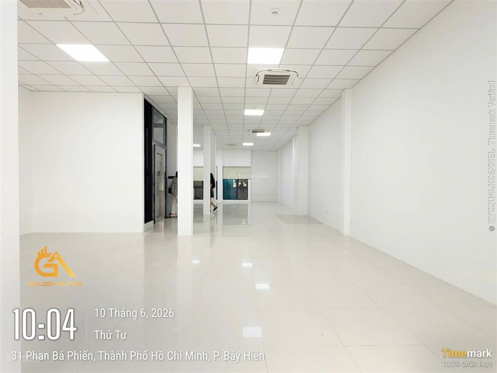 Cho thuê văn phòng 165m² quận tân bình giá chỉ 23 triệu