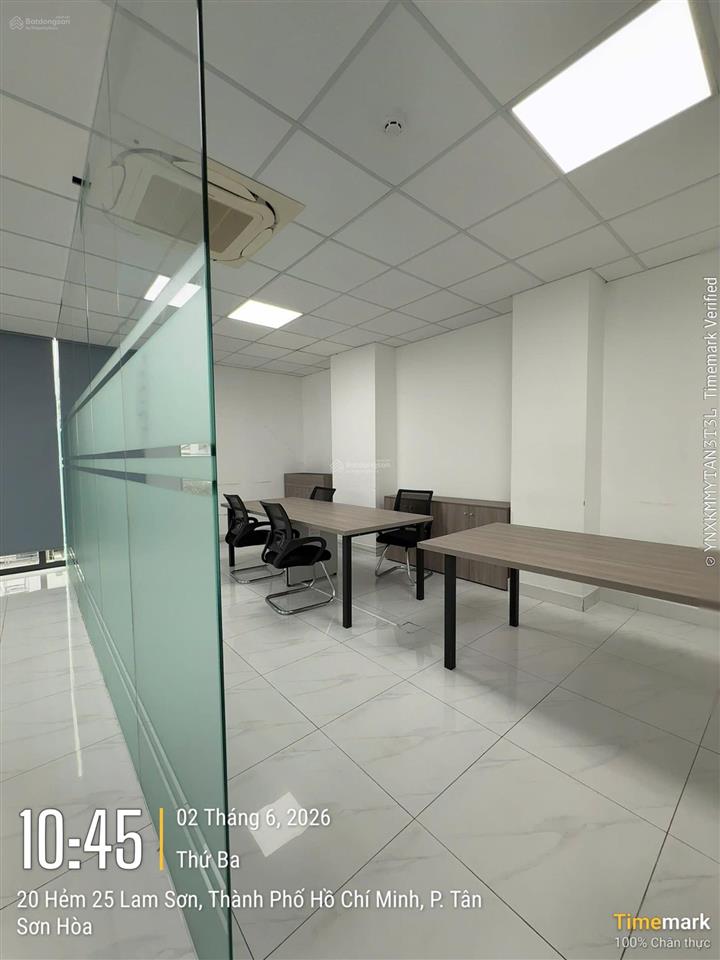 Cho thuê văn phòng 160m² full nội thất giá tốt ở cửu long