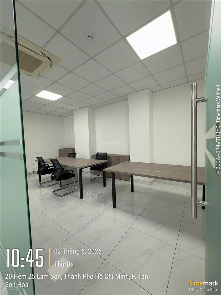 Cho thuê văn phòng 160m² full nội thất giá tốt ở cửu long