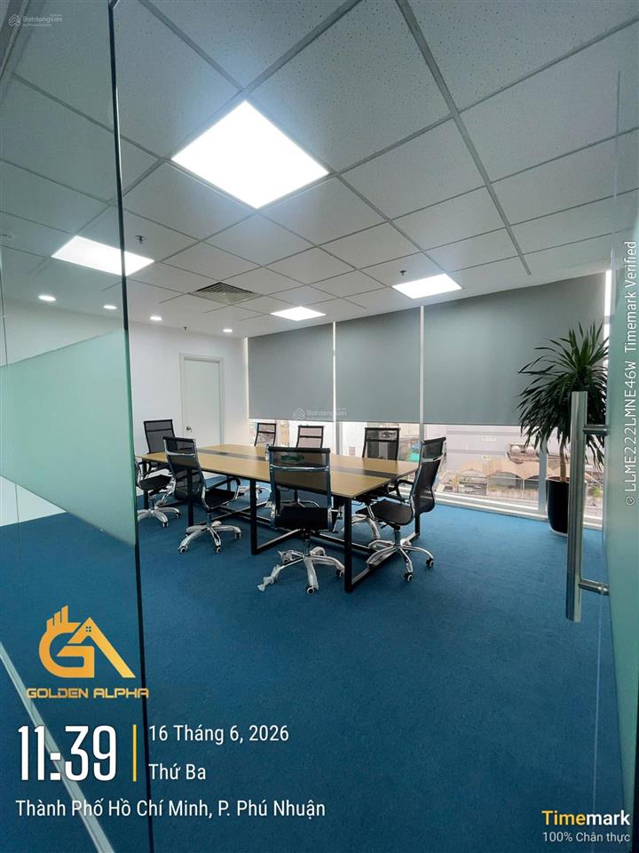 Cho thuê văn phòng full nội thất 50m2  100m2  204m2 nguyễn văn trỗi giá rẻ