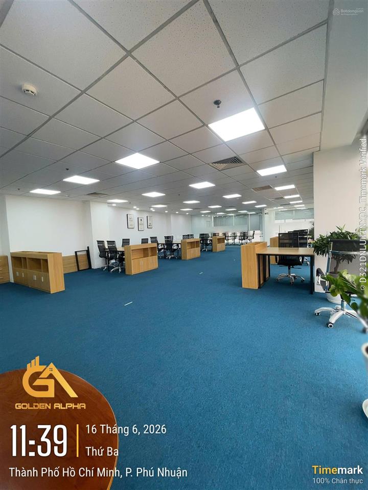 Cho thuê văn phòng full nội thất 50m2  100m2  204m2 nguyễn văn trỗi giá rẻ