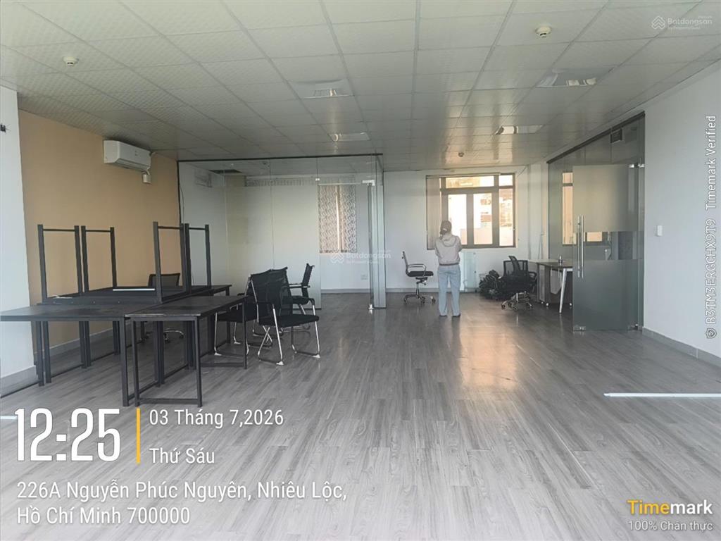 Văn phòng 90 m2, quận 3, giá chỉ 21 triệu/th