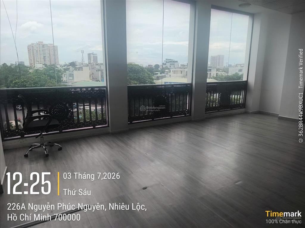 Văn phòng 90 m2, quận 3, giá chỉ 21 triệu/th