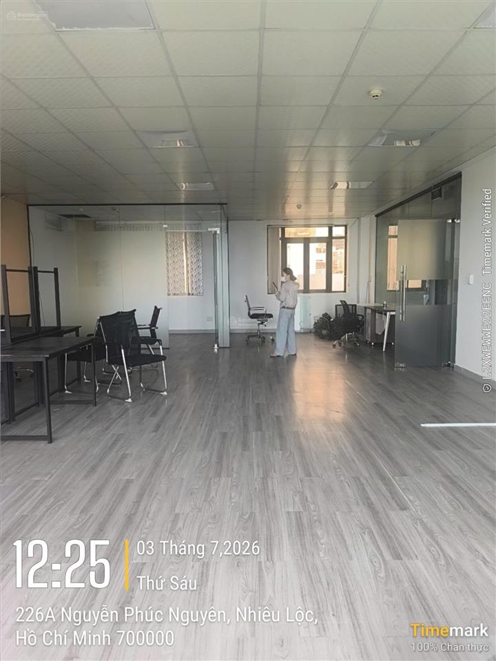 Văn phòng 90 m2, quận 3, giá chỉ 21 triệu/th