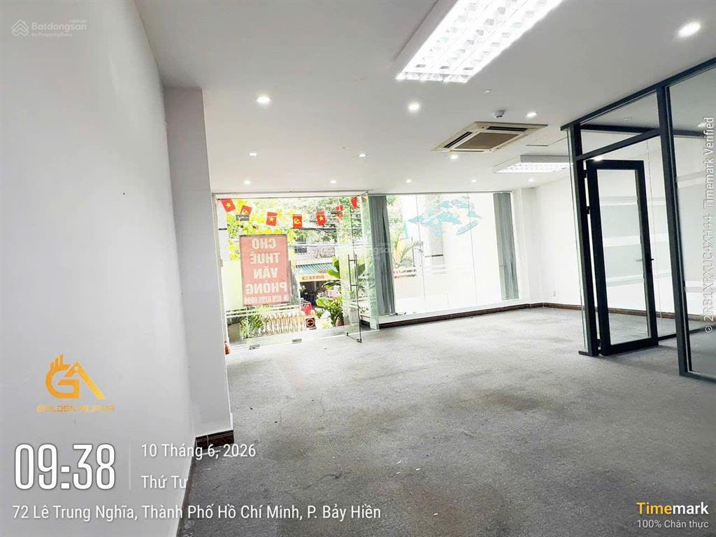 Cho thuê văn phòng 70m2 lê trung nghĩa giá chỉ 15 triệu