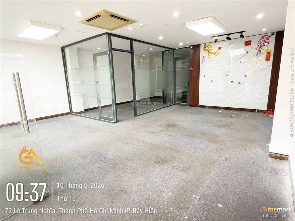 Cho thuê văn phòng 70m2 lê trung nghĩa giá chỉ 15 triệu