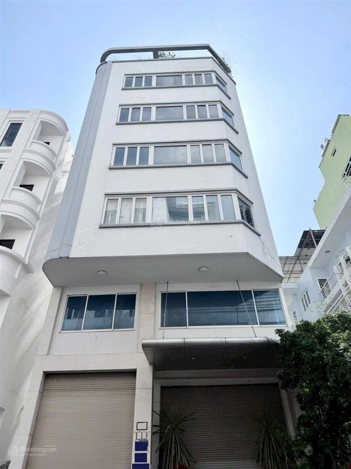 Cho thuê tòa nhà văn phòng 8x20m 1 hầm 1 trệt 4 lầu  khu trung tâm hành chính quận tân bình