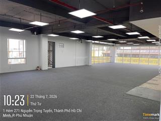 Cho thuê văn phòng 90m2 nguyễn trọng tuyển góc 2 mặt tiền giá chỉ 25 triệu