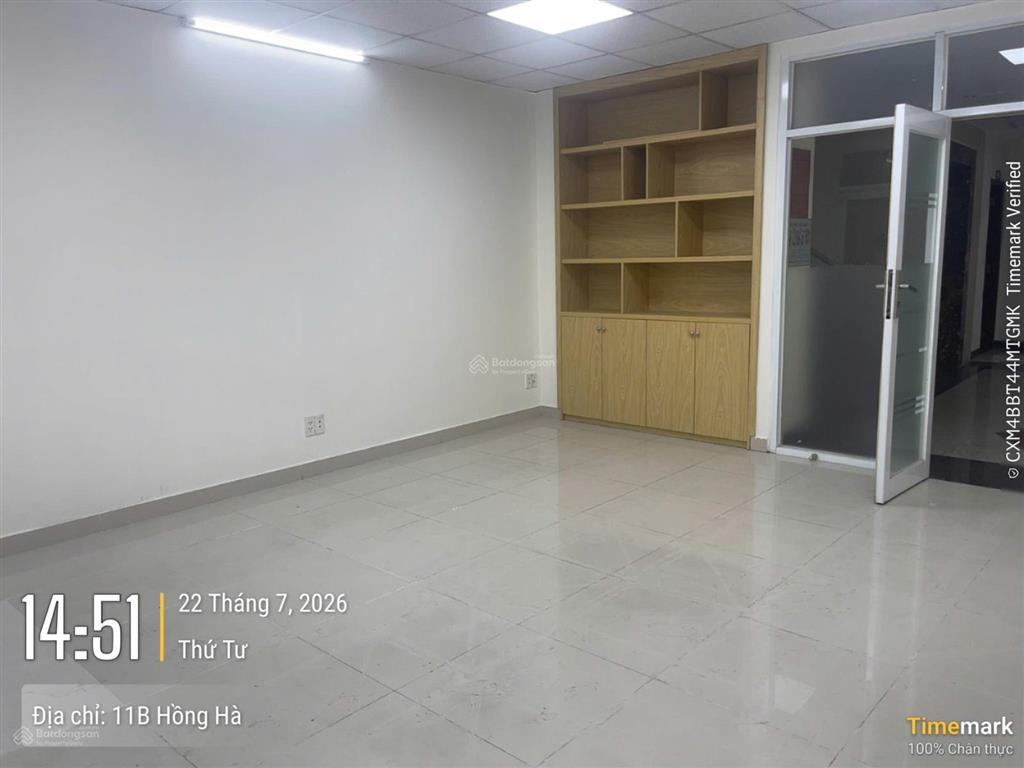 Cho thuê văn phòng khu đắc địa hồng hà diện tích 65m2 giá 13 triệu