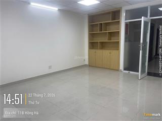 Cho thuê văn phòng khu đắc địa hồng hà diện tích 65m2 giá 13 triệu