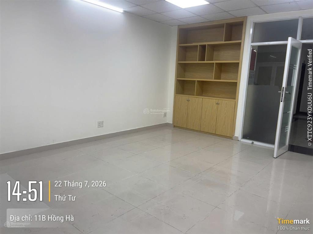 Cho thuê văn phòng khu đắc địa hồng hà diện tích 65m2 giá 13 triệu