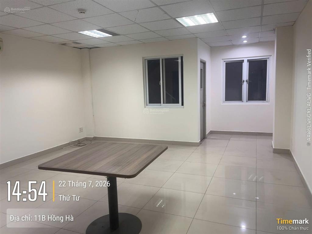 Cho thuê văn phòng khu đắc địa hồng hà diện tích 65m2 giá 13 triệu