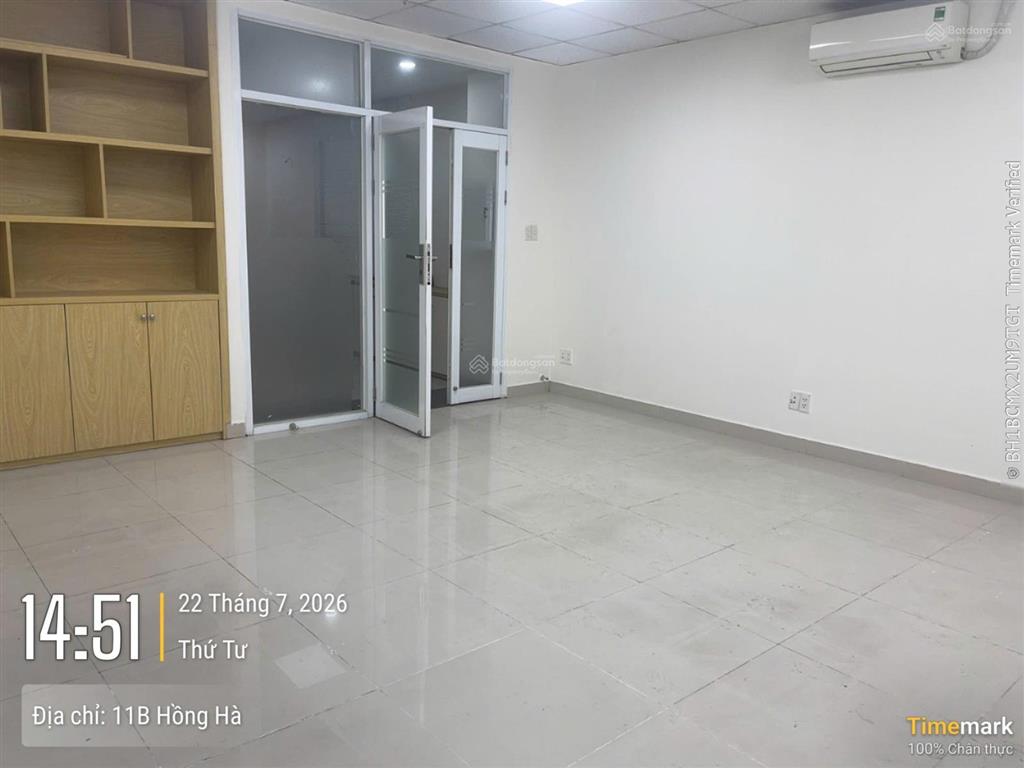 Cho thuê văn phòng khu đắc địa hồng hà diện tích 65m2 giá 13 triệu