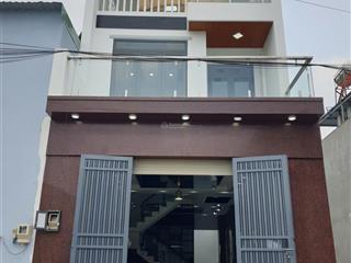 Nhà phố xinh 2 lầu 5m*16m, đường 10m thông, gần chợ đại hải hóc môn
