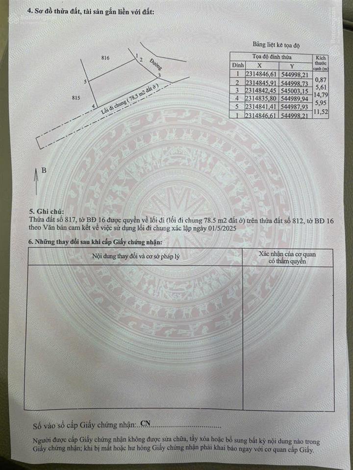 Chính chủ gửi bán lô góc tại đan kim ngay gần sân vận động. dt 77,3m2 full thổ cư sát 2 dự án