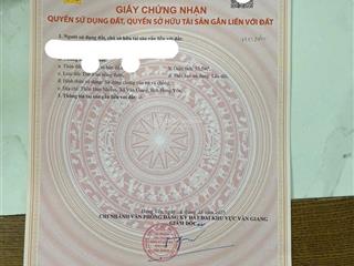 Chính chủ gửi bán lô f0 tại đan nhiễm xã văn giang hưng yên
diện tích nhỏ xinh chỉ 53,5m mặt t
