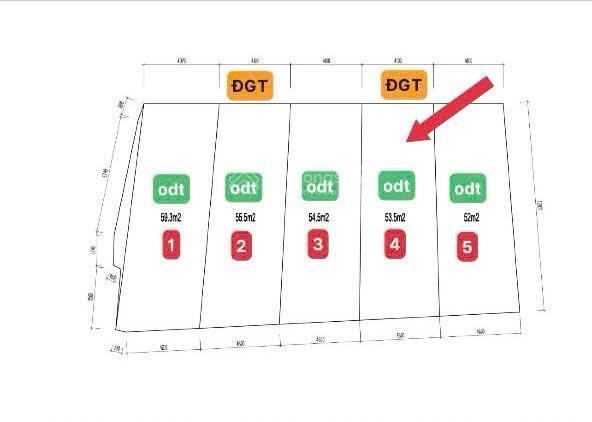 Chính chủ gửi bán lô f0 tại đan nhiễm xã văn giang hưng yên
diện tích nhỏ xinh chỉ 53,5m mặt t
