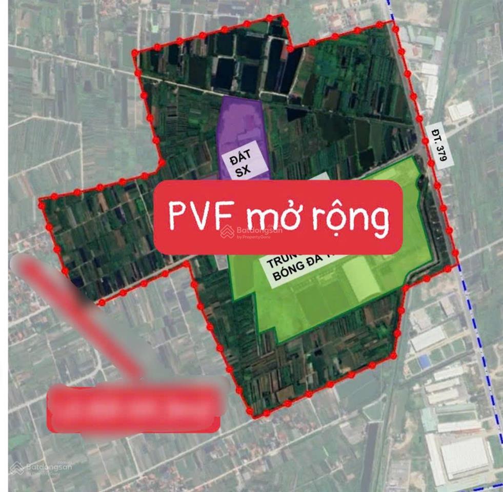 Nhỉnh 2 tỷ sở hữu ngay đất tại đan nhiễm sát dự án sân vận động pvf và đường thanh niên kéo dài 50m