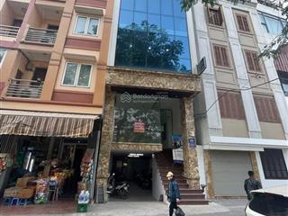 Chỉ 4x tỷ mặt phố hoàng ngân 90m  9 tầng thang máy + 1 hầm  vỉa hè kinh doanh  cực hiếm