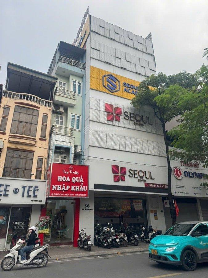 Bán nhà mặt phố thái thịnh đống đa | 65m2 6 tầng thang máy giá 26 tỷ